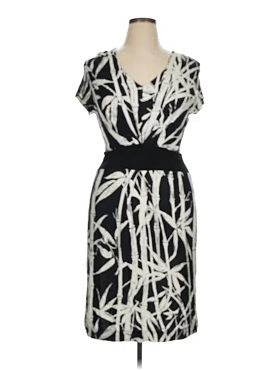 Pre-owned Talbots Casual Dress In Black