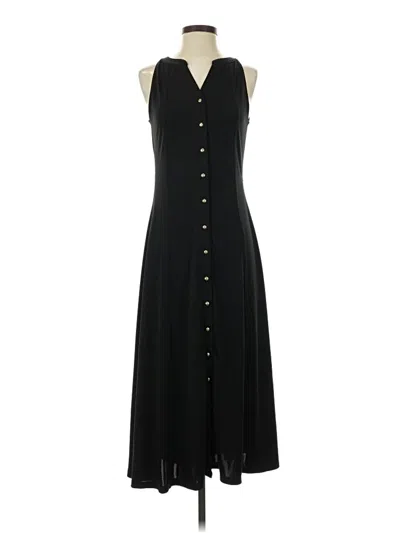 Pre-owned Talbots Casual Dress In Black