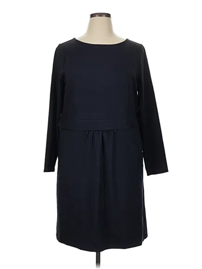 Pre-owned Talbots Casual Dress In Black