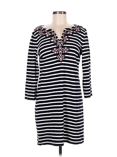 Pre-owned Talbots Casual Dress In Black