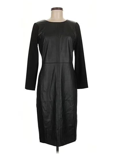 Pre-owned Talbots Casual Dress In Black