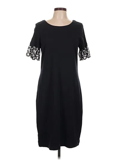 Pre-owned Talbots Casual Dress In Black