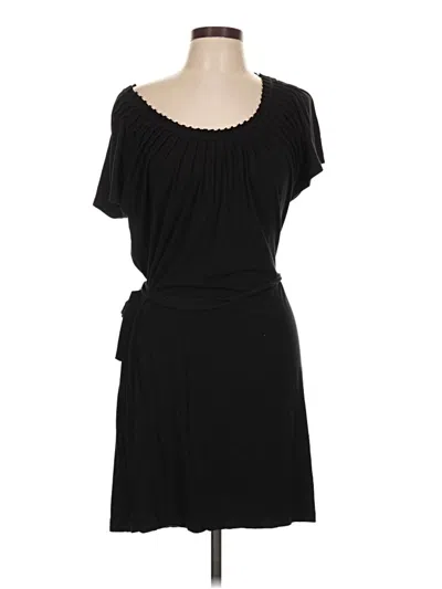 Pre-owned Talbots Casual Dress In Black