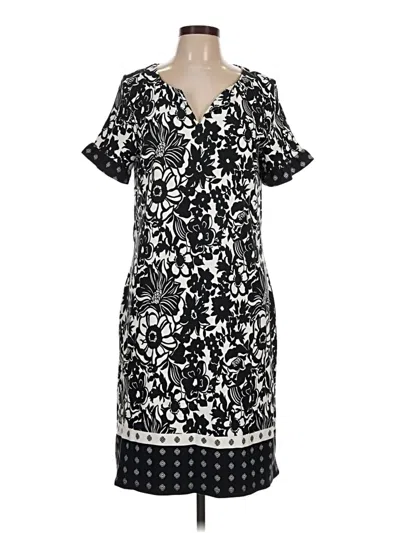 Pre-owned Talbots Casual Dress In Black