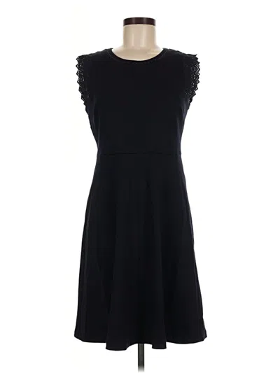 Pre-owned Talbots Casual Dress In Black