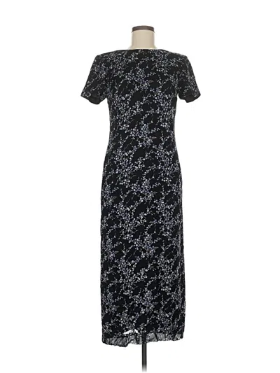 Pre-owned Talbots Casual Dress In Black