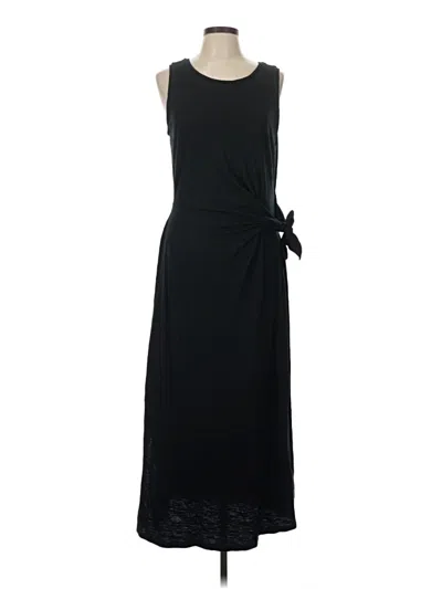 Pre-owned Talbots Casual Dress In Black
