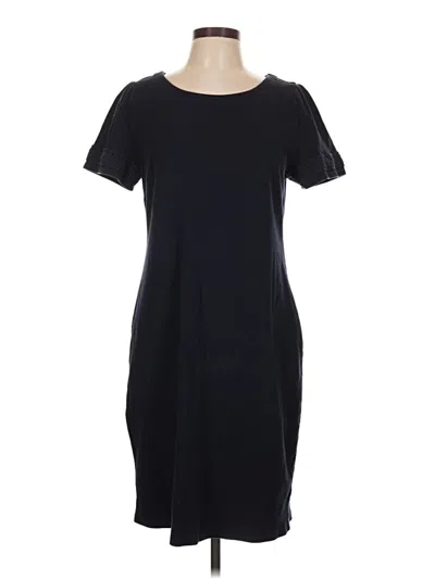 Pre-owned Talbots Casual Dress In Black