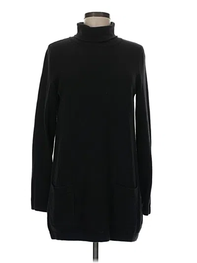 Pre-owned Talbots Casual Dress In Black