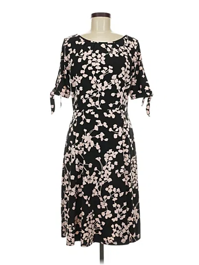 Pre-owned Talbots Casual Dress In Black