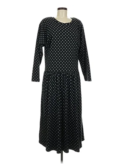 Pre-owned Talbots Casual Dress In Black