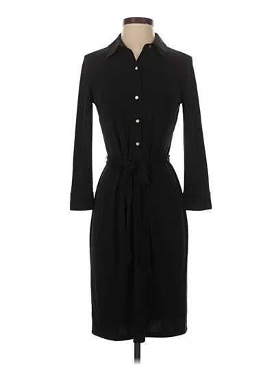Pre-owned Talbots Casual Dress In Black