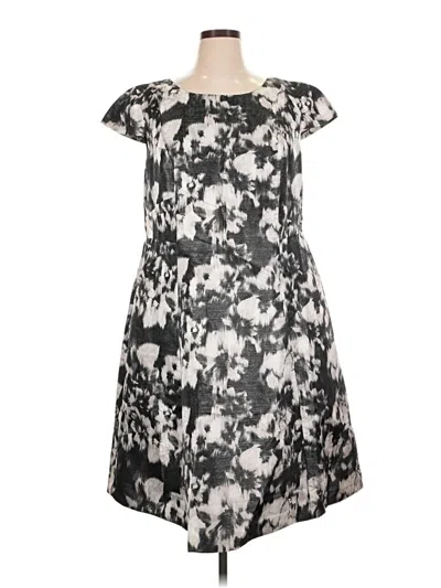 Pre-owned Talbots Casual Dress In Black