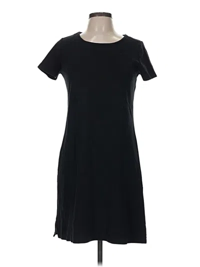 Pre-owned Talbots Casual Dress In Black