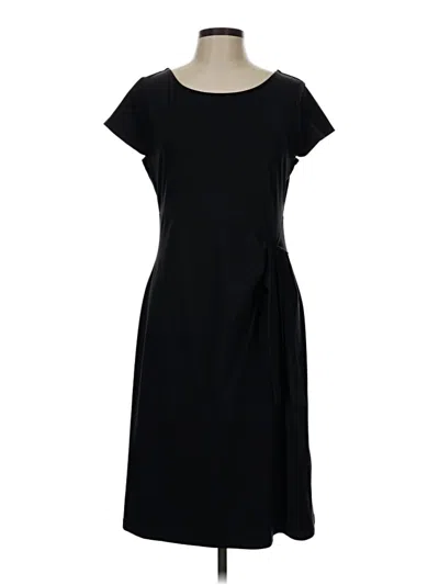 Pre-owned Talbots Casual Dress In Black