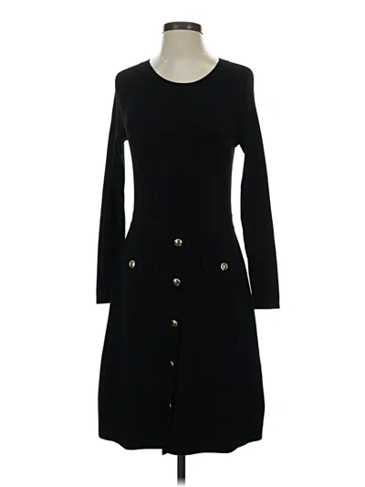 Pre-owned Talbots Casual Dress In Black