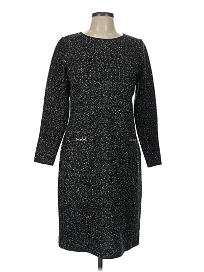 Pre-owned Talbots Casual Dress In Black