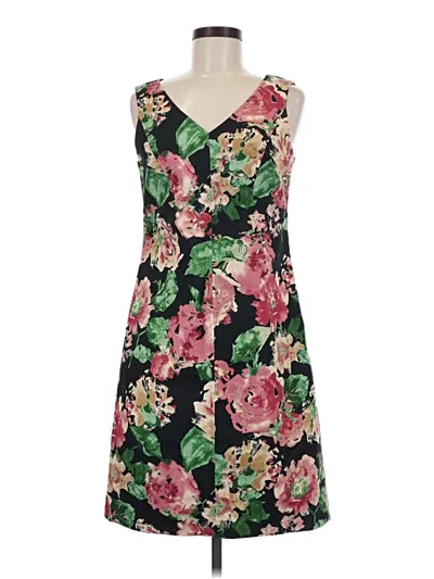 Pre-owned Talbots Casual Dress In Black