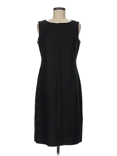 Pre-owned Talbots Casual Dress In Black