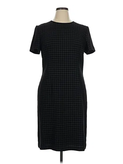 Pre-owned Talbots Casual Dress In Black