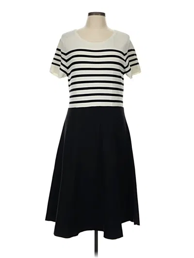Pre-owned Talbots Casual Dress In Black