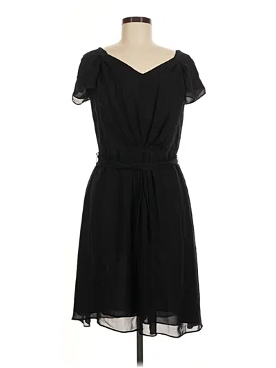Pre-owned Talbots Casual Dress In Black