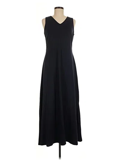 Pre-owned Talbots Casual Dress In Black