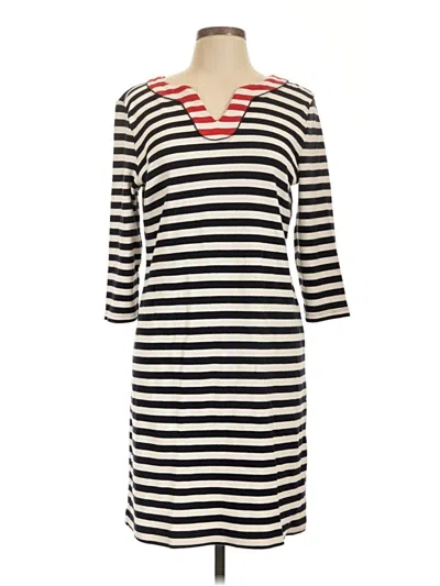 Pre-owned Talbots Casual Dress In Black