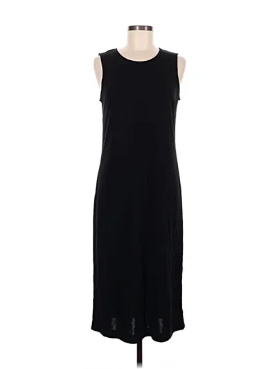 Pre-owned Talbots Casual Dress In Black