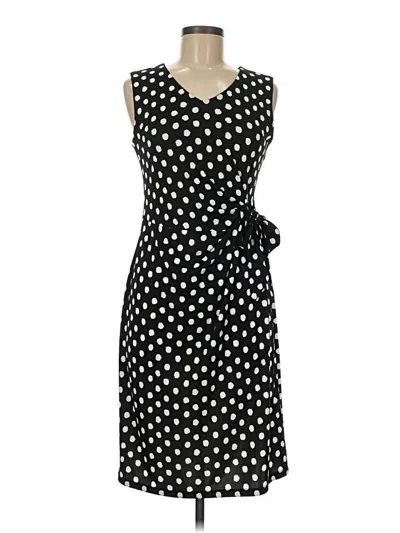 Pre-owned Talbots Casual Dress In Black