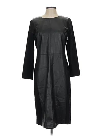 Pre-owned Talbots Casual Dress In Black
