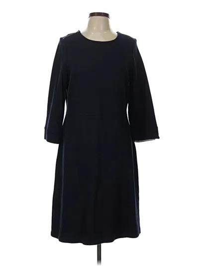 Pre-owned Talbots Casual Dress In Black