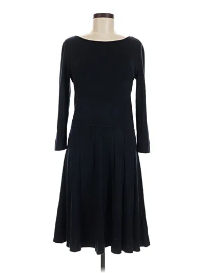 Pre-owned Talbots Casual Dress In Black