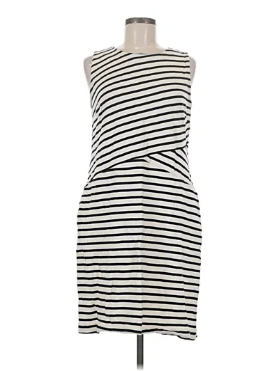 Pre-owned Talbots Casual Dress In Black