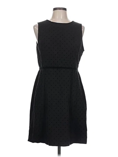 Pre-owned Talbots Casual Dress In Black