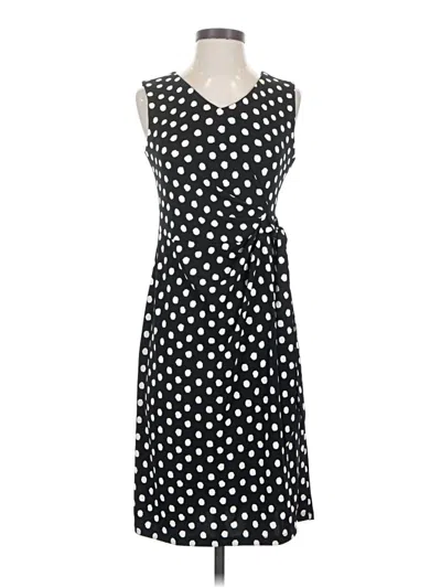 Pre-owned Talbots Casual Dress In Black