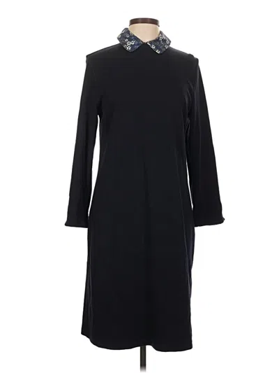 Pre-owned Talbots Casual Dress In Black