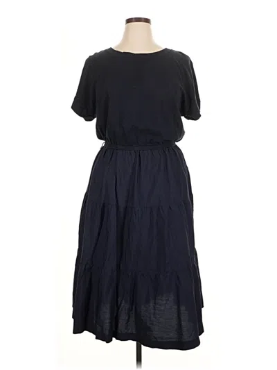 Pre-owned Talbots Casual Dress In Black
