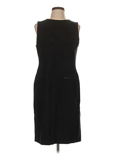 Pre-owned Talbots Casual Dress In Black
