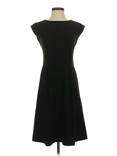 Pre-owned Talbots Casual Dress In Black
