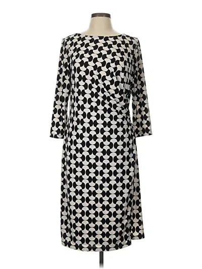 Pre-owned Talbots Casual Dress In Black
