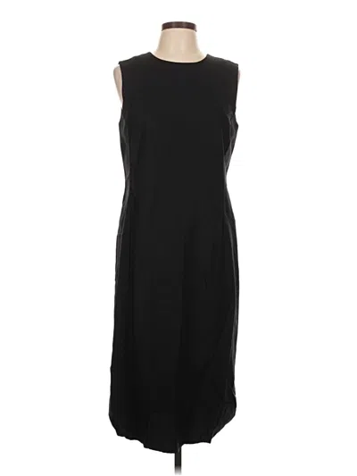 Pre-owned Talbots Casual Dress In Black