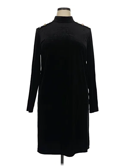 Pre-owned Talbots Casual Dress In Black