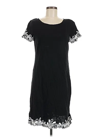 Pre-owned Talbots Casual Dress In Black