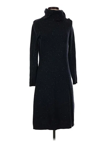 Pre-owned Talbots Casual Dress In Black