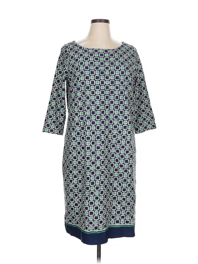 Pre-owned Talbots Casual Dress In Blue