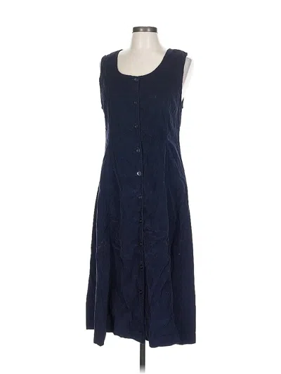 Pre-owned Talbots Casual Dress In Blue