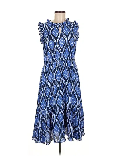 Pre-owned Talbots Casual Dress In Blue