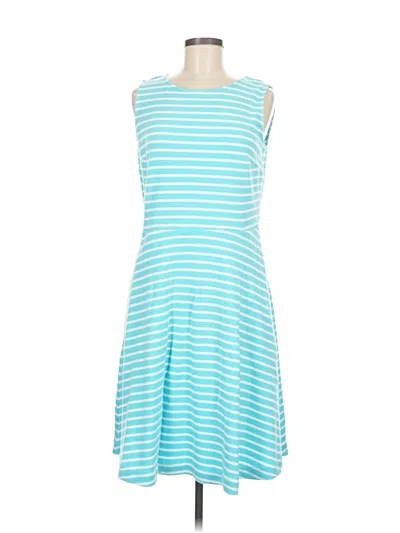 Pre-owned Talbots Casual Dress In Blue