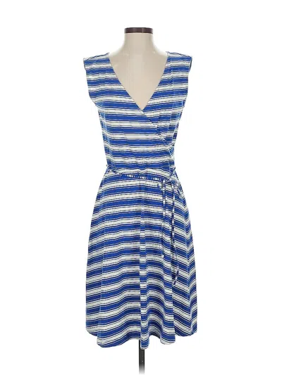 Pre-owned Talbots Casual Dress In Blue